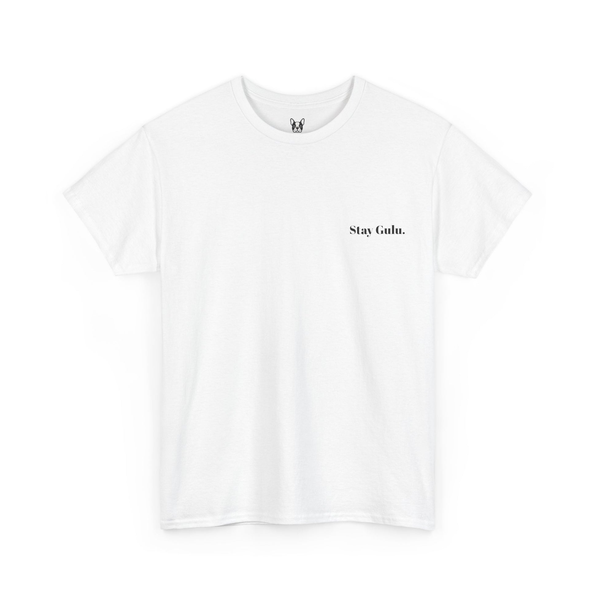 "Hooked by Gulu" Tee (A Frenchie with fishing skills)