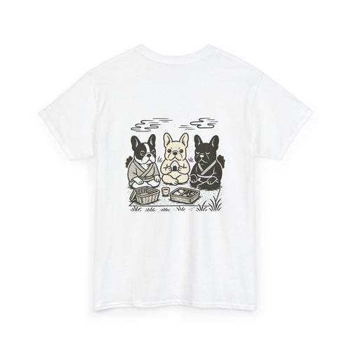 Three Frenchies Picnic Tee