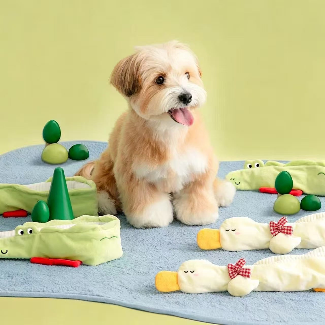 Long Crocodile &amp; Duck Crinkle Toy