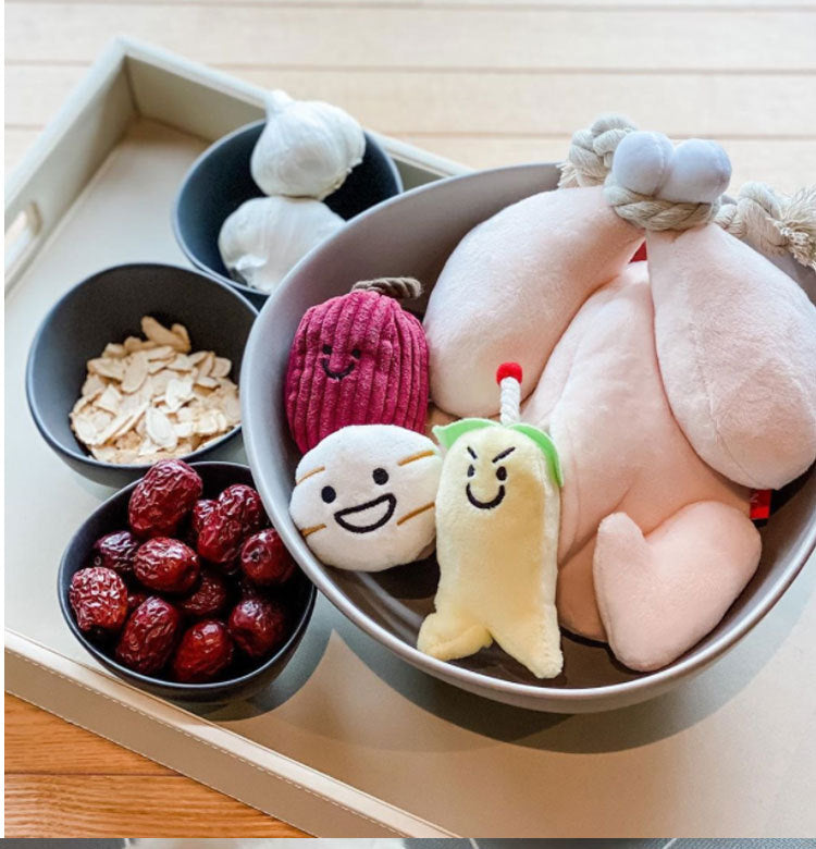 Korean Ginseng Chicken Soup Snuffle Feast