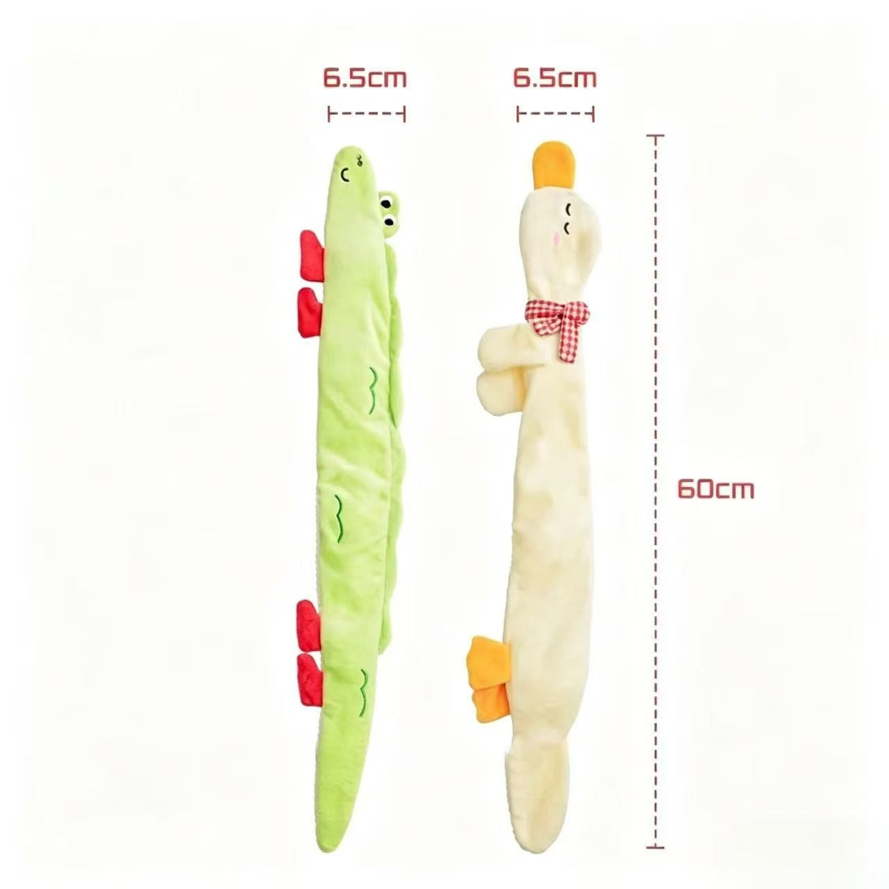 Long Crocodile &amp; Duck Crinkle Toy