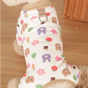 Berry Garden Harness Romper